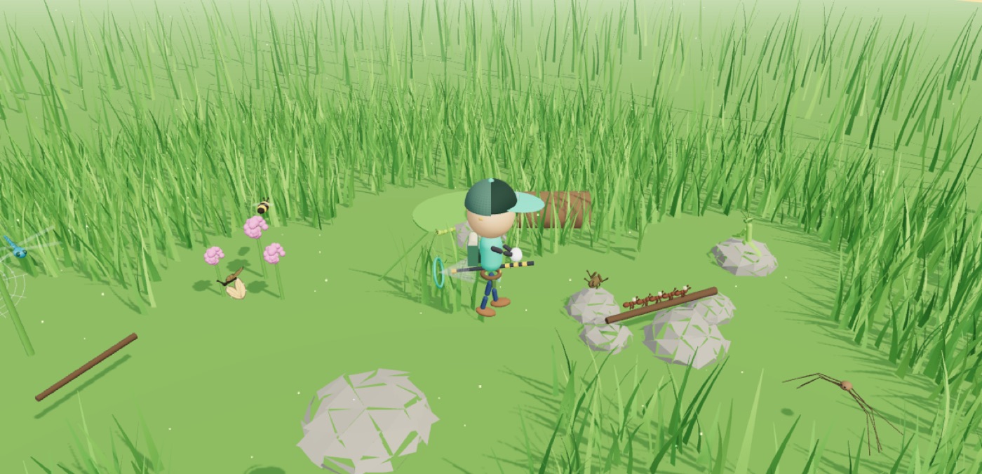 The 3D meadow